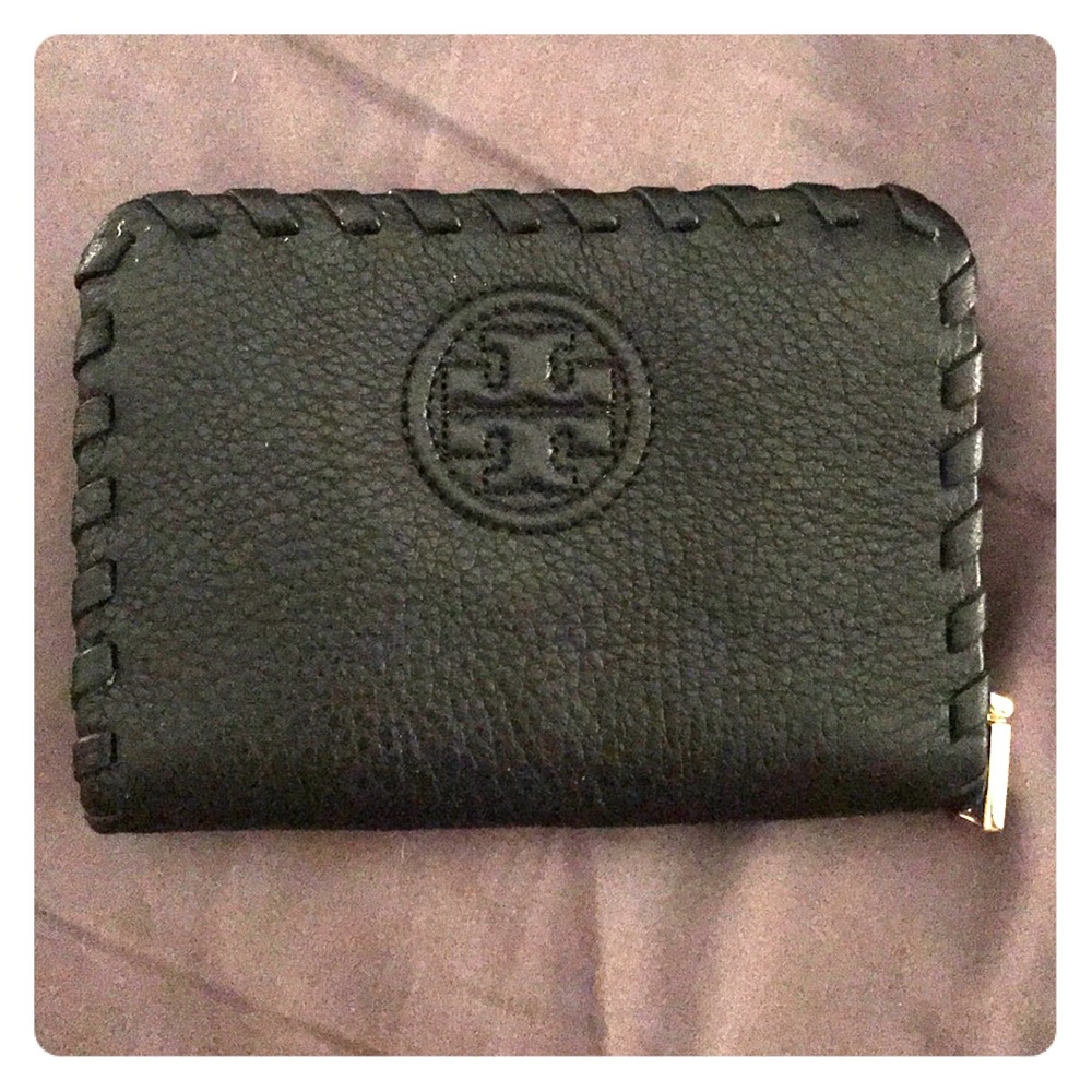 Tory Burch Wallet with Key Ring Black